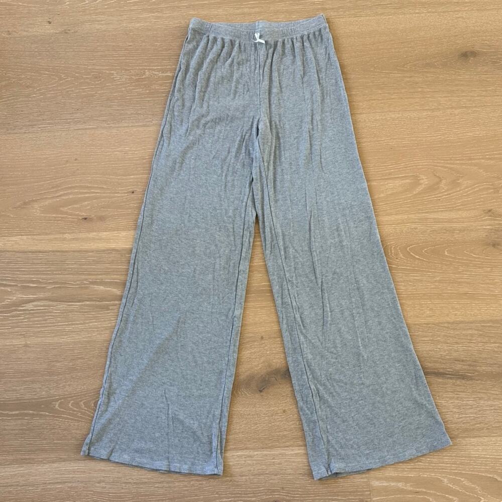 All for Mimi PJ Ribbed Pants Size XS in Gray